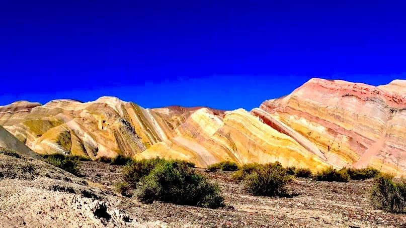 cerro siete colores barreal turismo Argentina